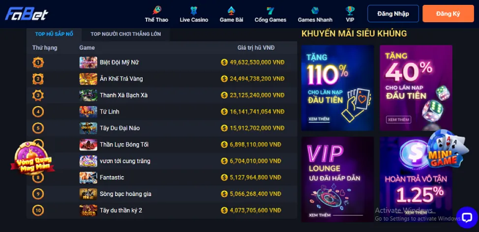 Giao diện nền tảng ip88 link với các tính năng bảo mật và trò chơi đa dạng